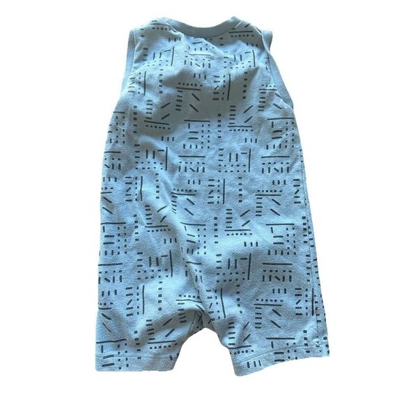PL Baby by Petit Lem Sleeveless Romper Blue, 18 Months, Baby Boys Summer 1 Piece - Picture 3 of 3
